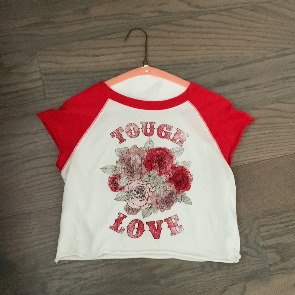 Garage t shirt size M says tough love